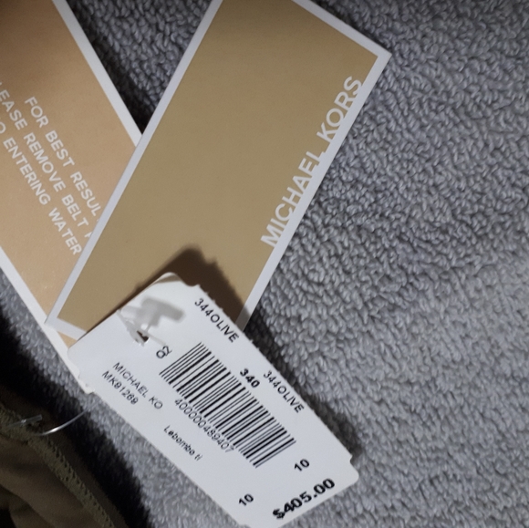 Ladies one piece bathing suit with belt. - Picture 8 of 13